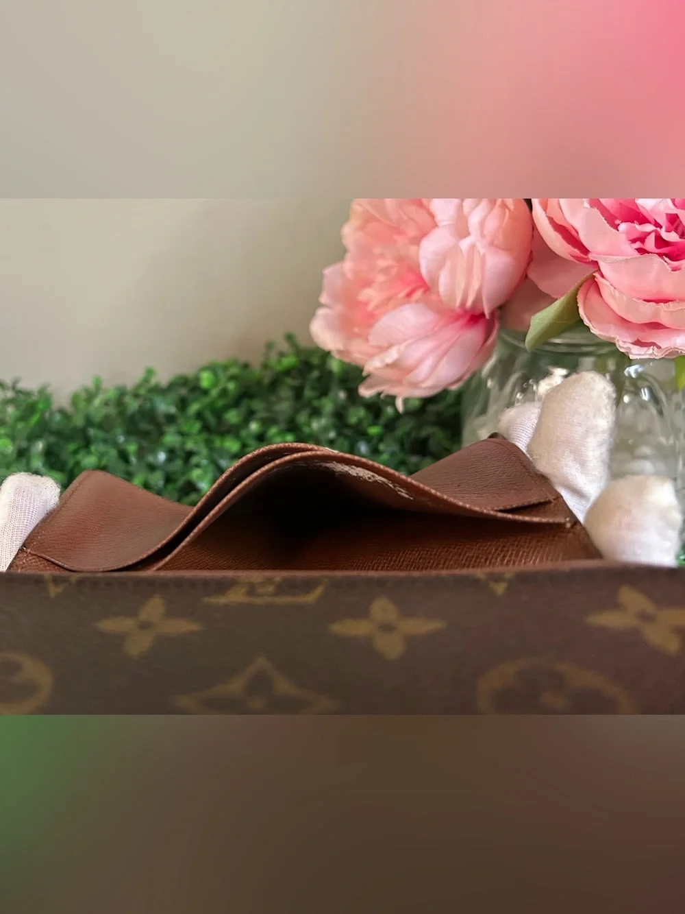 Louis Vuitton Monogram Vintage Portefeuille Trésor Bifold or Wallet on Chain
